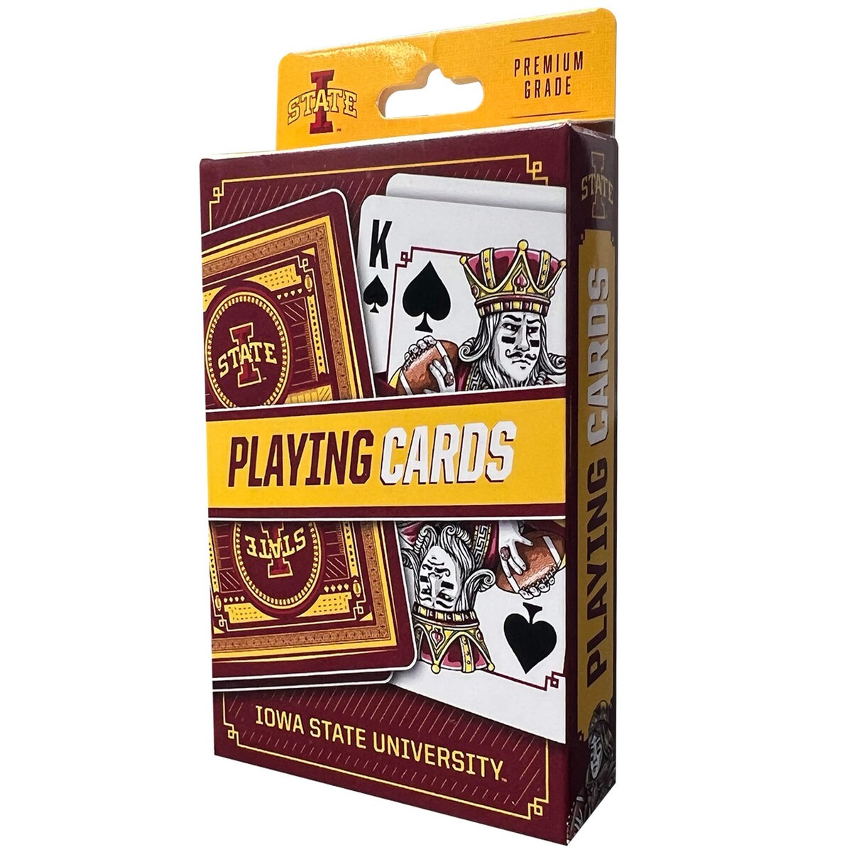 I-State Cardinal & Gold Playing Cards